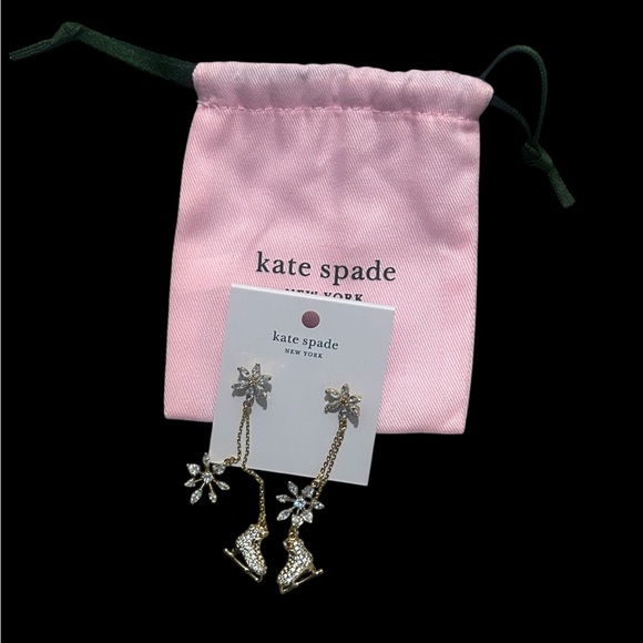 Kate Spade Snow Day Earrings -NWT - Picture 1 of 3
